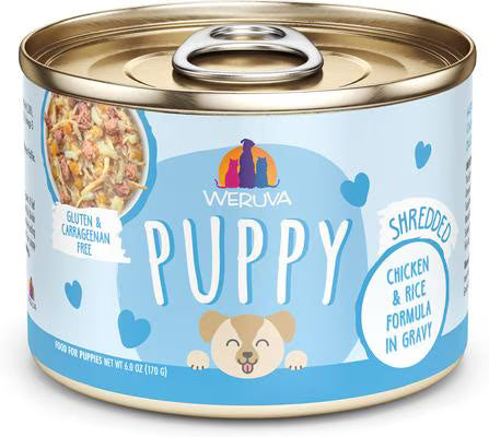 Weruva Puppy Chicken & Rice Formula in Gravy Wet Food