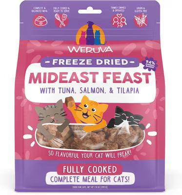 Weruva Cat Freeze-Dried Mideast Feast