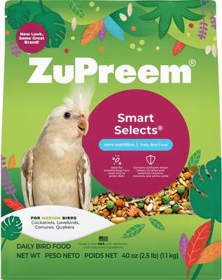 ZuPreem Smart Selects for Medium Birds