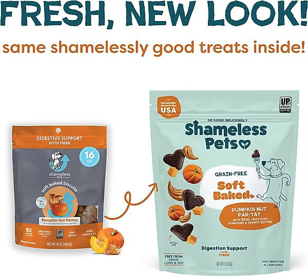 Shameless Pets Pumpkin Nut Par-Tay Soft-Baked Biscuit for Dogs