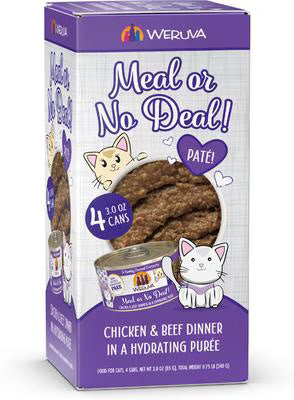 Weruva Cat Pate Meal or No Deal