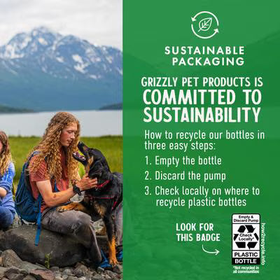 Grizzly Gut Health Liquid Bottle