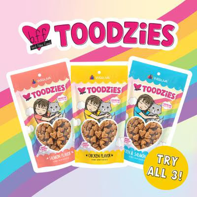 Weruva BFF Cat Toodzies Crunchy Chicken Treats
