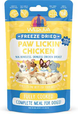Weruva Dog Freeze-Dried Paw Lickin' Chicken