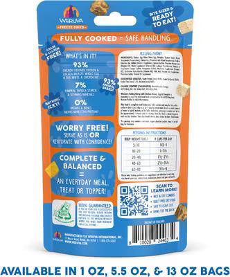 Weruva Dog Freeze-Dried Feeling Farmy