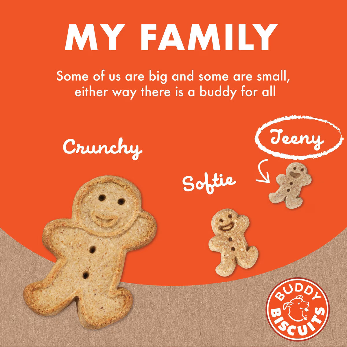 Buddy Biscuits Teeny Crunchy Treats with Peanut Butter