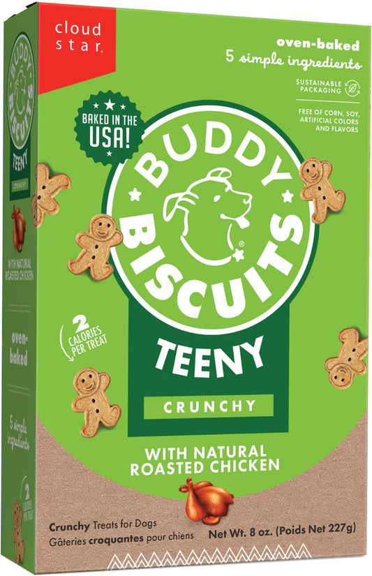 Buddy Biscuits Teeny Crunchy Treats with Roasted Chicken