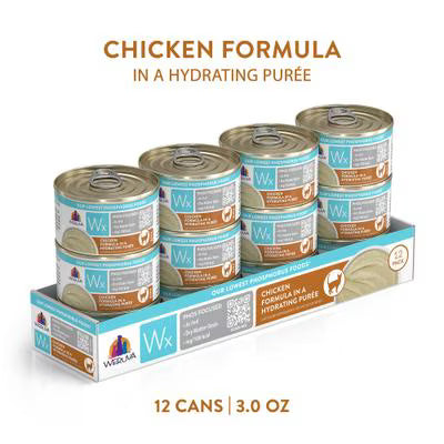 Weruva Wx Phos Focused Chicken Formula in a Hydrating Purée For Cats