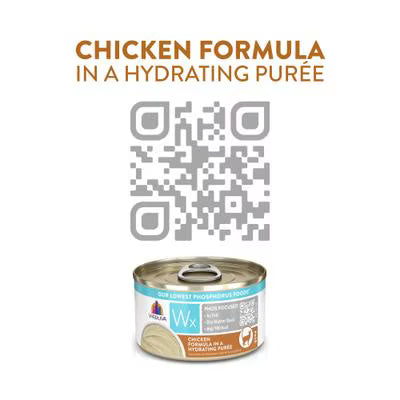 Weruva Wx Phos Focused Chicken Formula in a Hydrating Purée For Cats