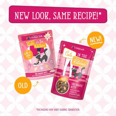 Weruva Cats in the Kitchen Grain Free Slide N' Serve The Karate Kitty