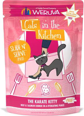 Weruva Cats in the Kitchen Grain Free Slide N' Serve The Karate Kitty