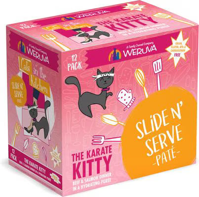 Weruva Cats in the Kitchen Grain Free Slide N' Serve The Karate Kitty