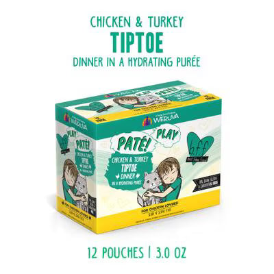 Weruva BFF Cat Play Pate Chicken & Turkey Tiptoe
