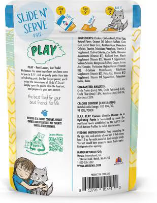 Weruva BFF Cat Play Pate Chicken Cherish