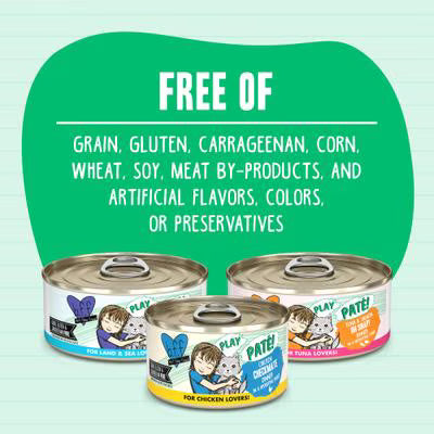 Weruva BFF Cat Play Pate Tuna & Chicken Check Please