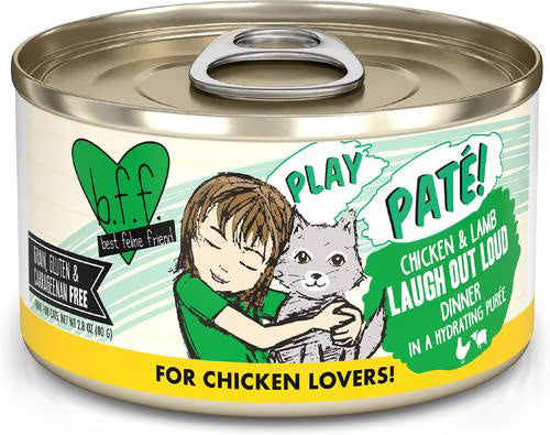 Weruva BFF Cat Play Pate Chicken & Lamb Laugh Out Loud