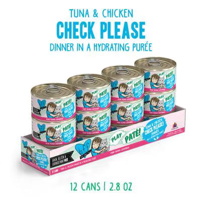 Weruva BFF Cat Play Pate Tuna & Chicken Check Please