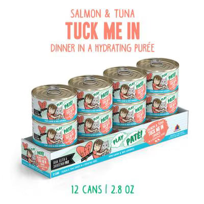 Weruva BFF Cat Play Pate Salmon & Tuna Tuck Me In