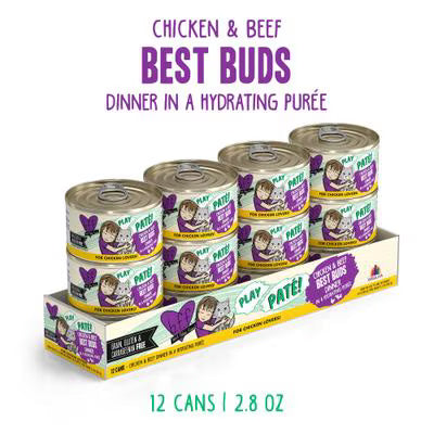 Weruva BFF Cat Play Pate Chicken & Beef Best Buds