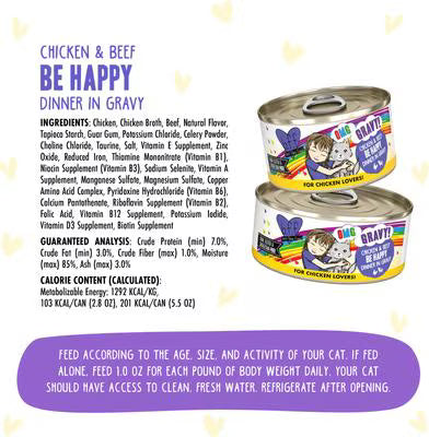 Weruva BFF Chicken & Beef Be Happy