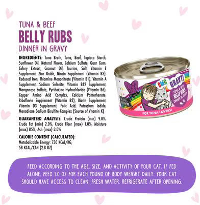 Weruva BFF Tuna & Beef Belly Rubs