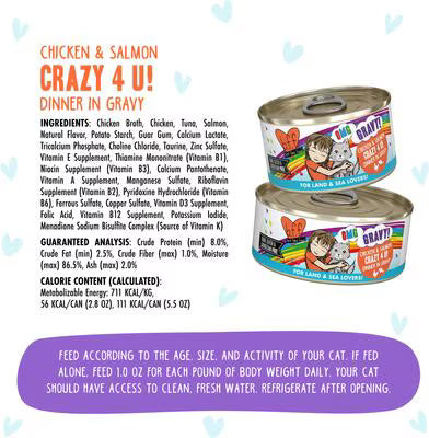 Weruva BFF Chicken & Salmon Crazy 4 U