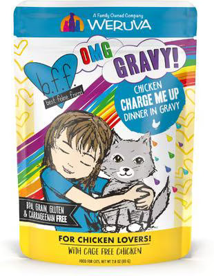 Weruva BFF Cat OMG Gravy Chicken Charge Me Up