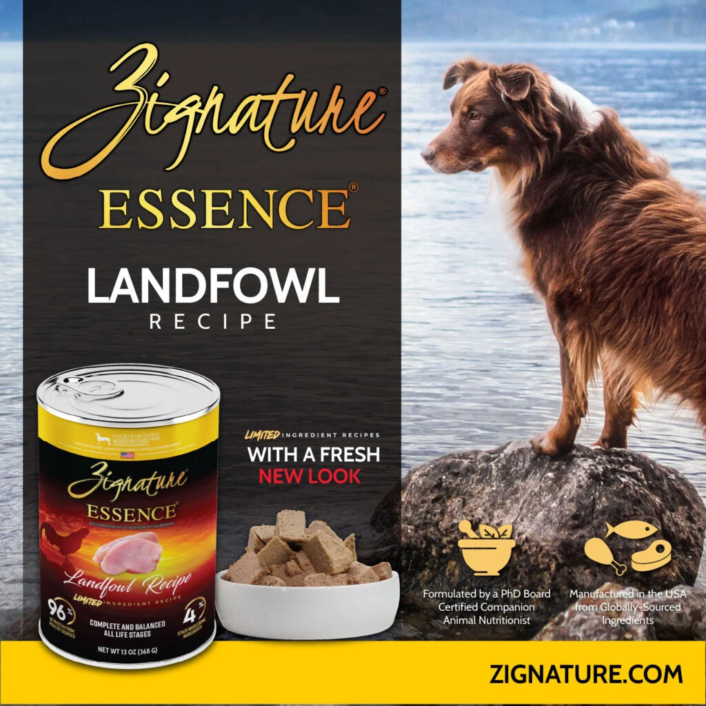 Zignature Essence Limited Ingredient Recipe Landfowl Canned Dog Food
