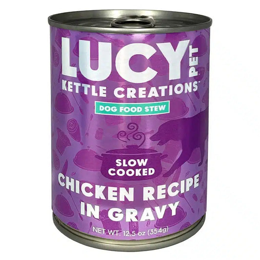 Lucy Pet Chicken Recipe in Gravy for Dogs