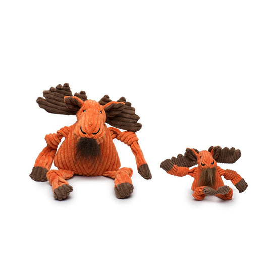 HuggleHounds Morris Moose Knottie Dog Toy