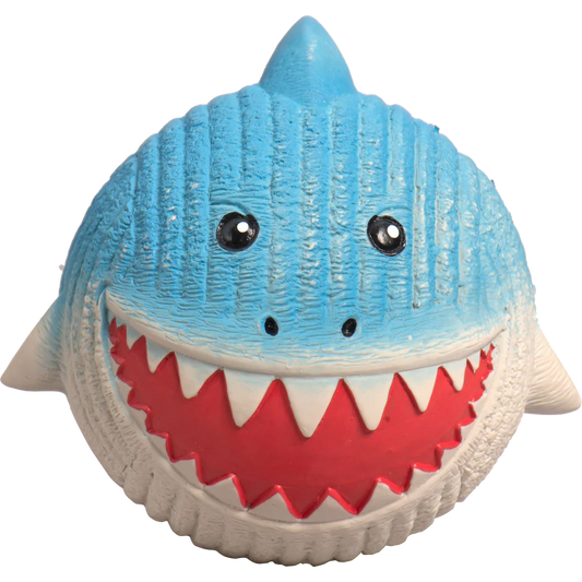 HuggleHounds Finn Ruff-Tex Shark Dog Toy