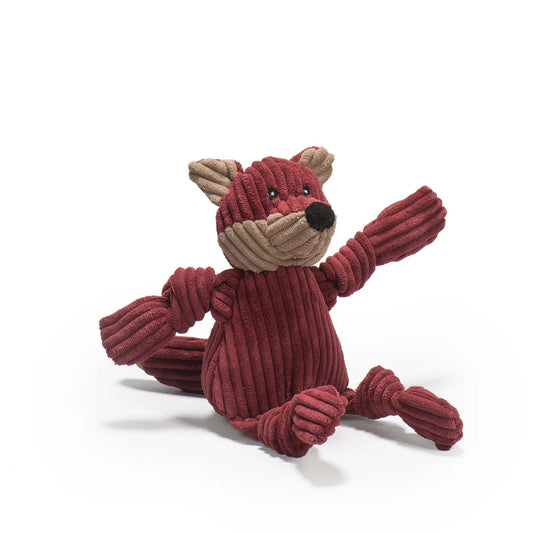 HuggleHounds Sly Fox Knottie Dog Toy