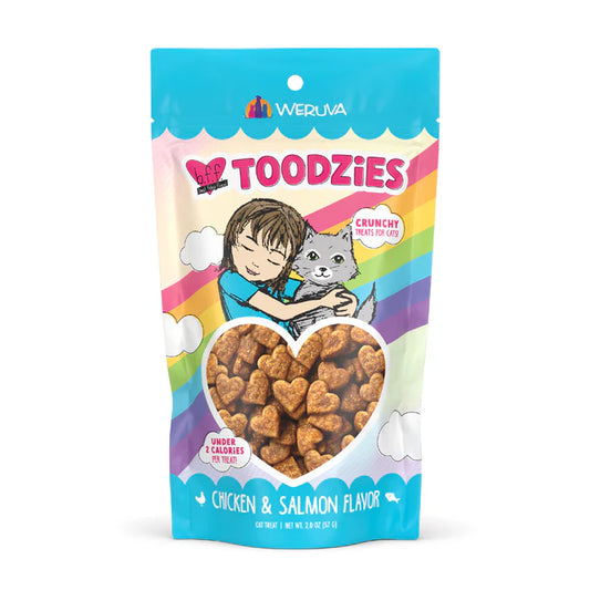 Weruva BFF Cat Toodzies Crunchy Chicken & Salmon Treats
