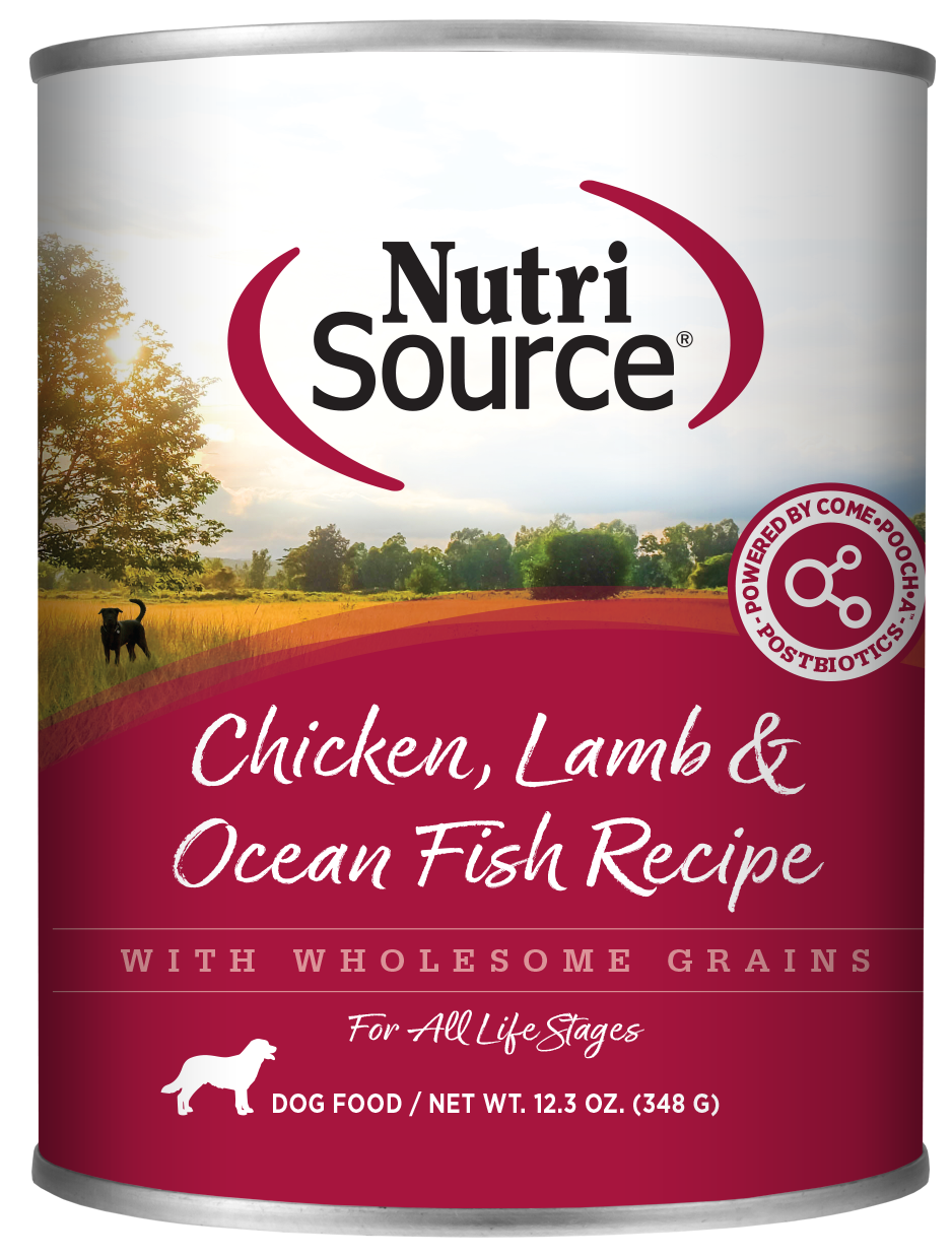 Nutrisource Chicken, Lamb and Ocean Fish Canned Dog Food