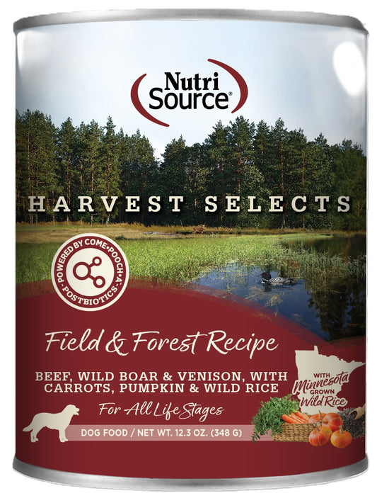 Nutrisource Harvest Selects Field & Forest Canned Dog Food