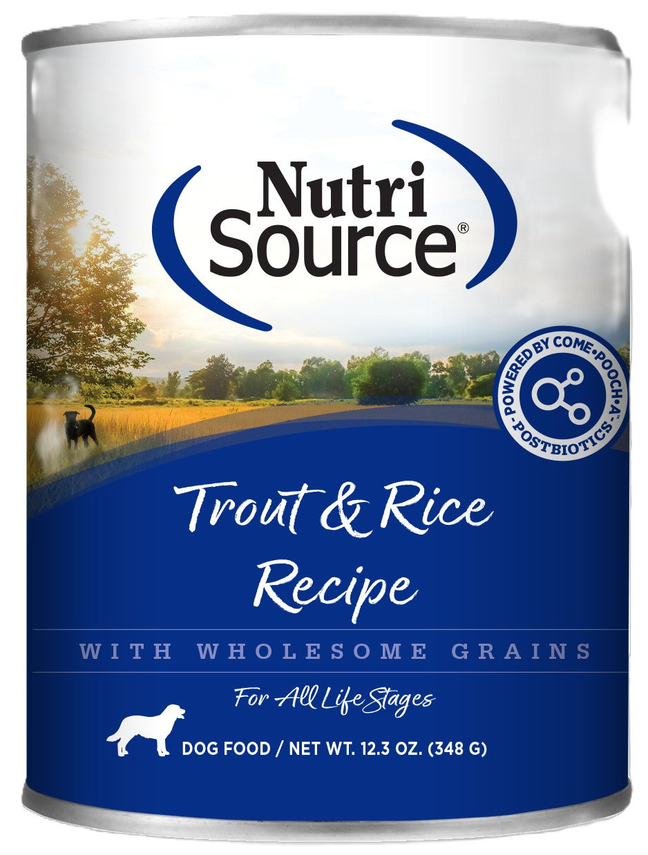 Nutrisource Trout And Rice Canned Dog Food