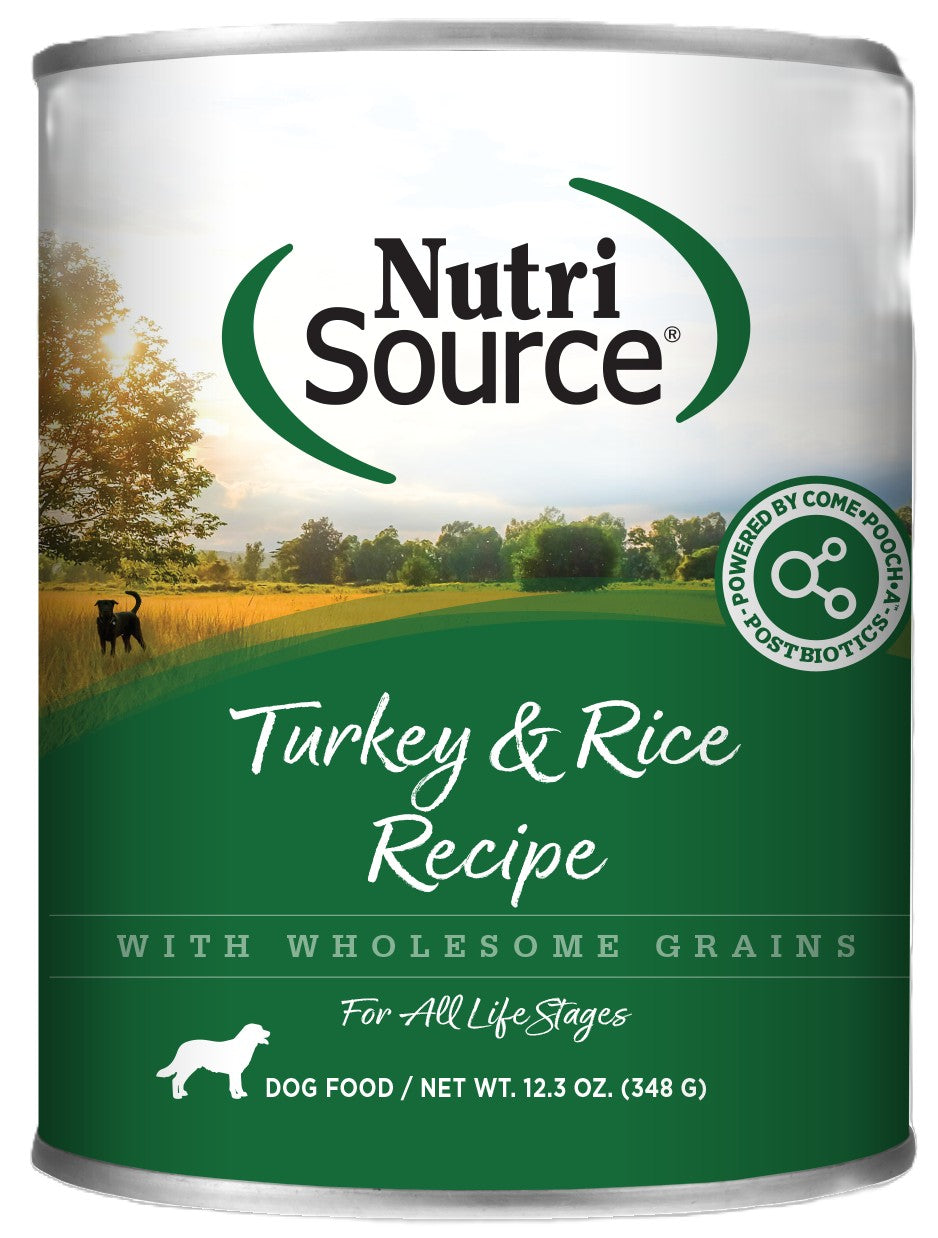 Nutrisource Turkey And Rice Canned Dog Food