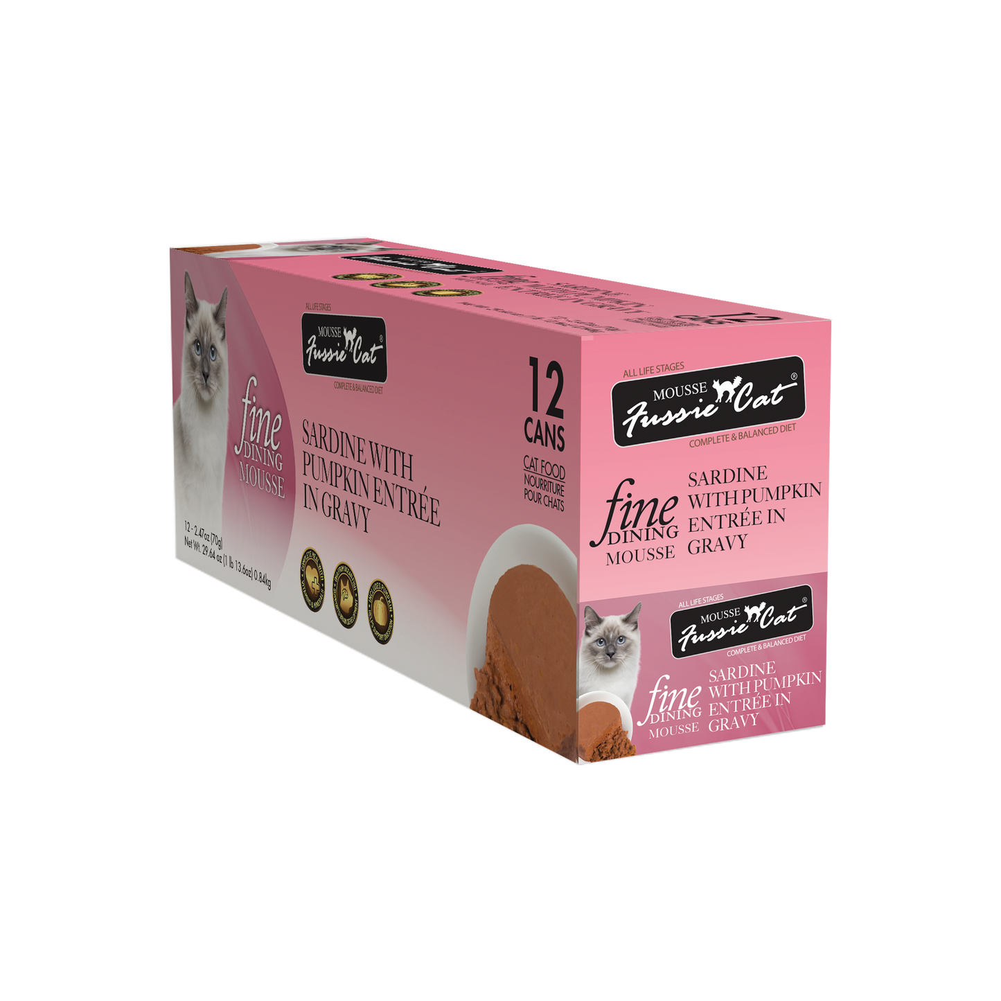 Fussie Cat Sardine With Pumpkin Entree Wet Cat Food