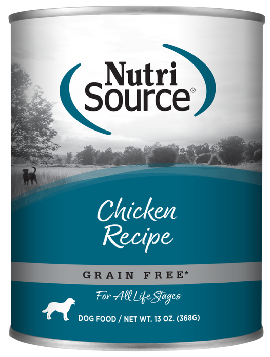 Nutrisource Grain Free Chicken Canned Dog Food