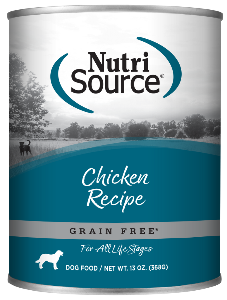 Nutrisource Grain Free Chicken Canned Dog Food Hearty Pet