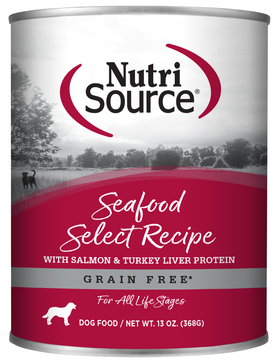 Nutrisource Grain Free Seafood Select Canned Dog Food