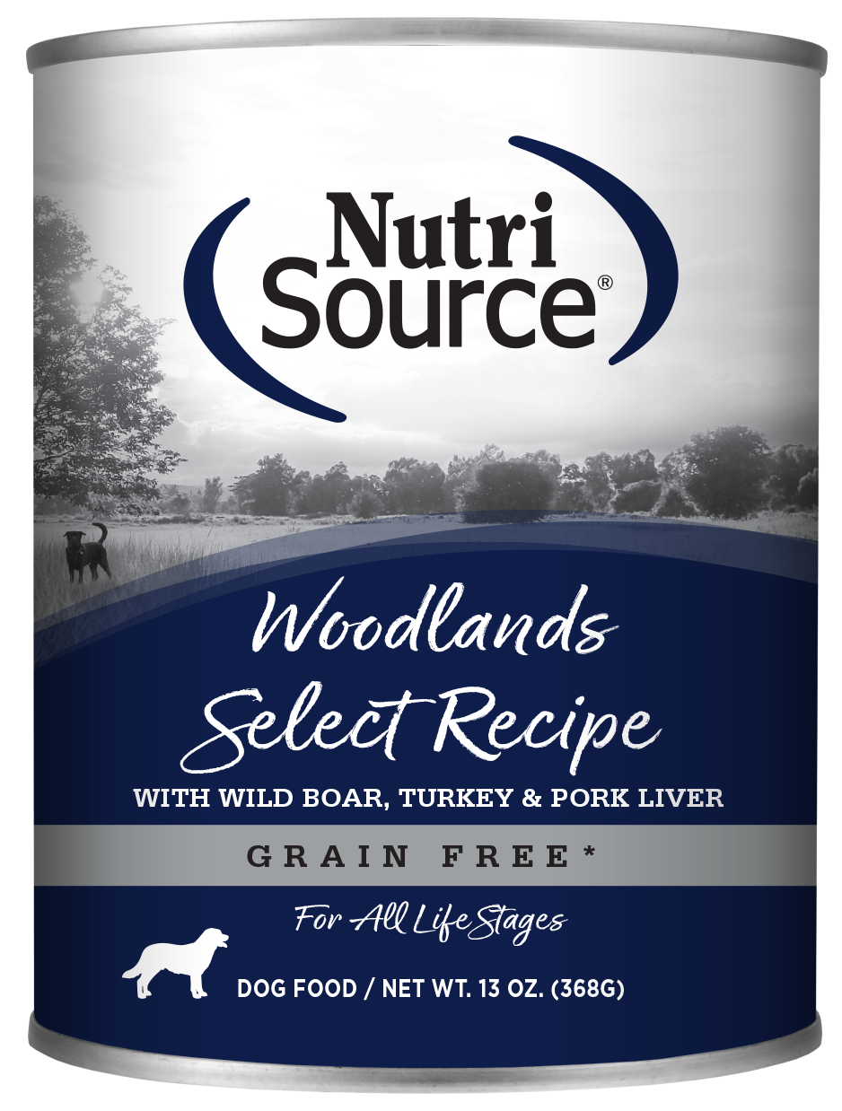 Nutrisource Grain Free Woodlands Select Canned Dog Food