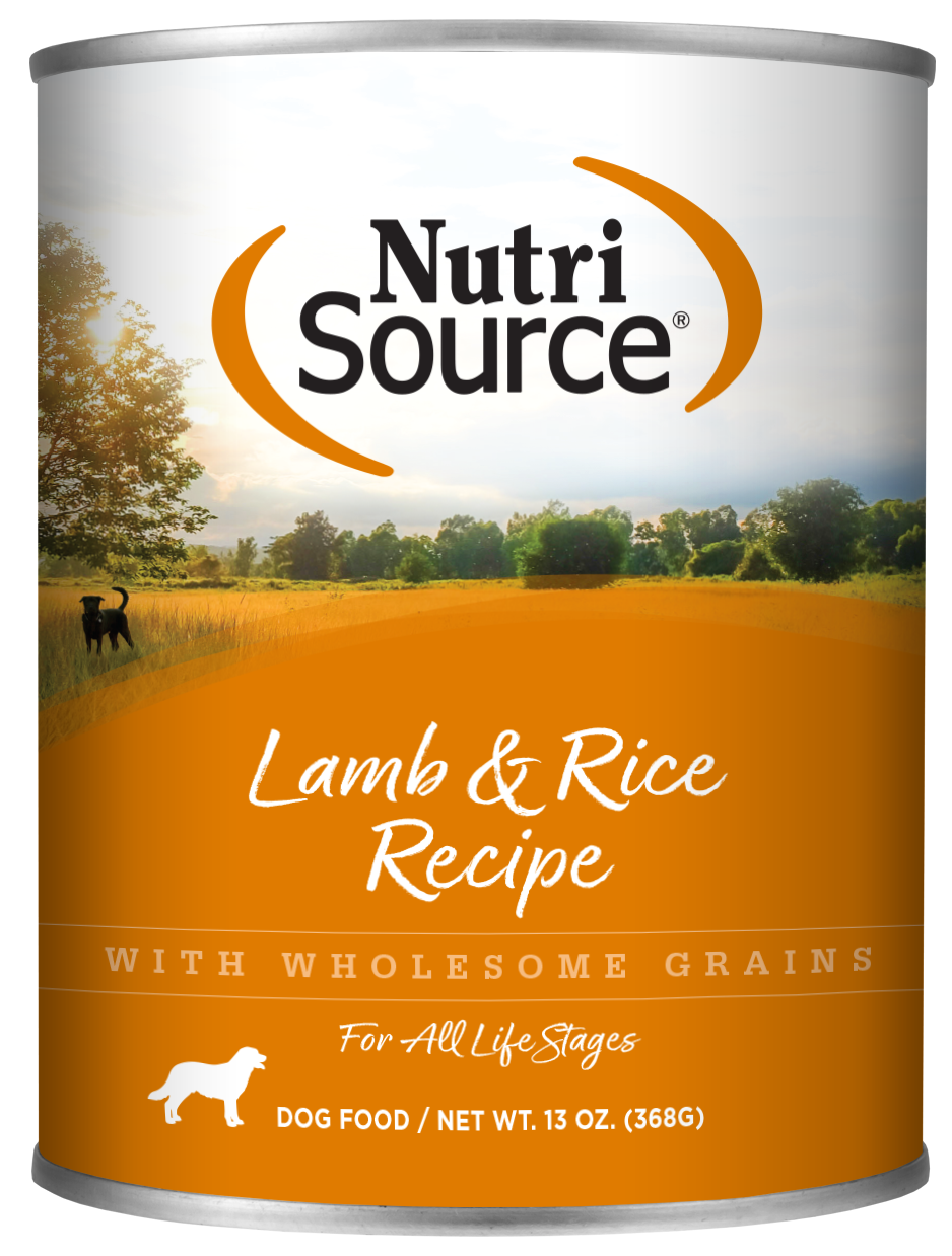 Nutrisource Lamb and Rice Canned Dog Food