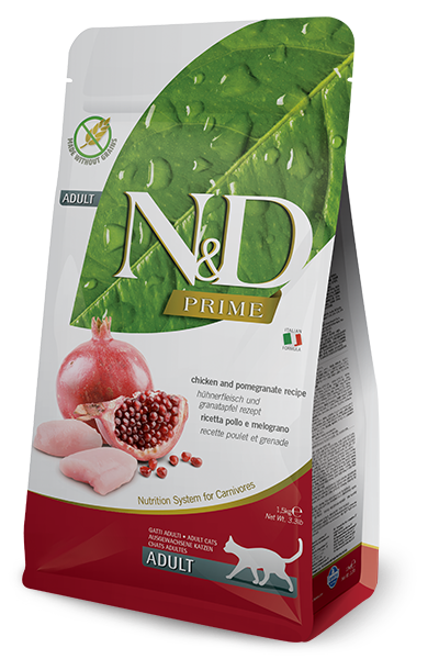 Farmina Natural & Delicious Chicken & Pomegranate Grain-Free Formula Dry Cat Food
