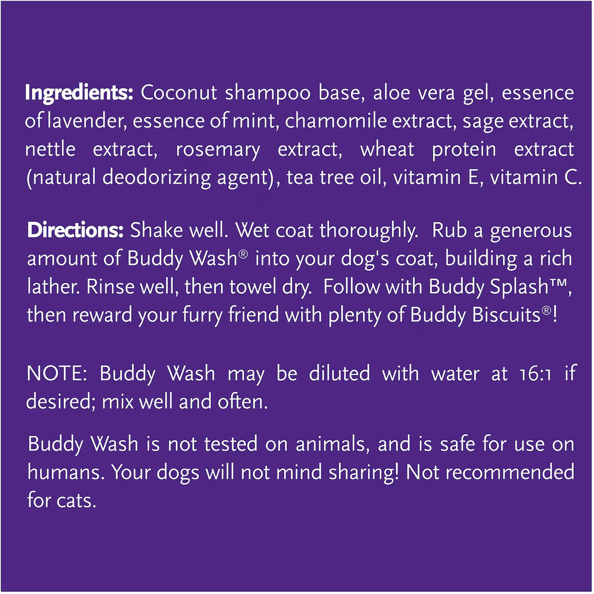 Buddy Wash Lavender & Mint