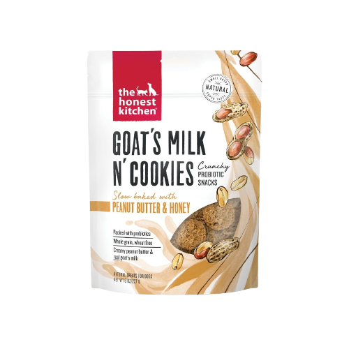 The Honest Kitchen Slow Baked with Peanut Butter & Honey Goat's Milk N' Cookies For Dogs