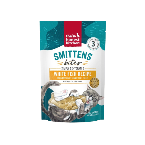 The Honest Kitchen Smittens: Heart-Shaped Whitefish Treats for Cats