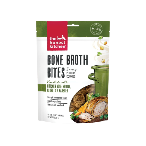 The Honest Kitchen Roasted with Chicken Bone Broth & Carrots Bone Broth Bites For Dogs