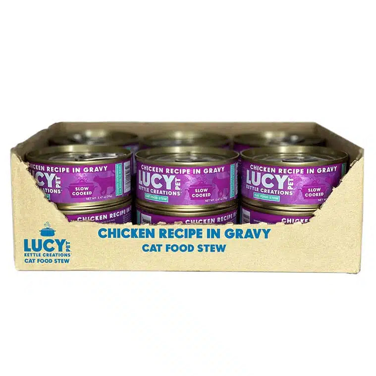 Lucy Pet Chicken Recipe in Gravy for Cats