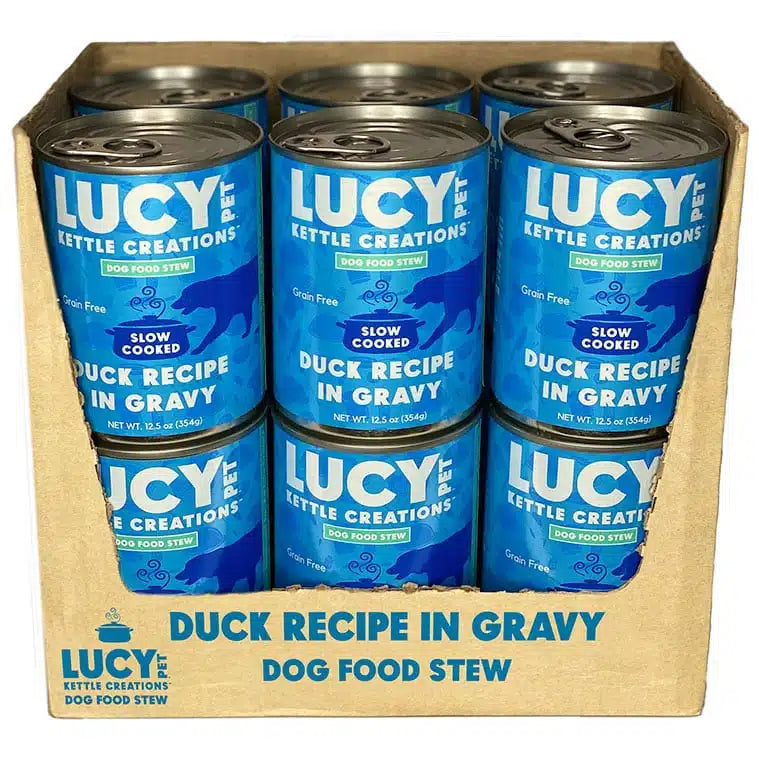 Lucy Pet Duck Recipe in Gravy for Dogs